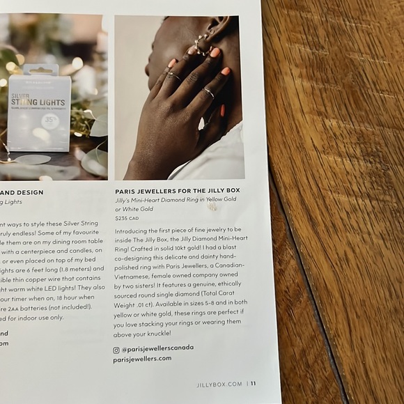 *Winter ❄️ 2022 Jilly ❤️ Box Ring 💍 (Size 7) & Clutch 👛 - Picture 7 of 8